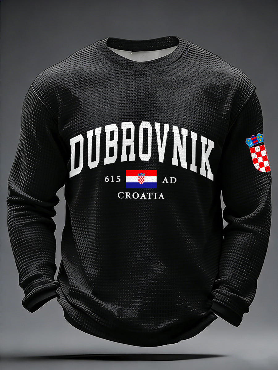 Muška Hrvatska zastava