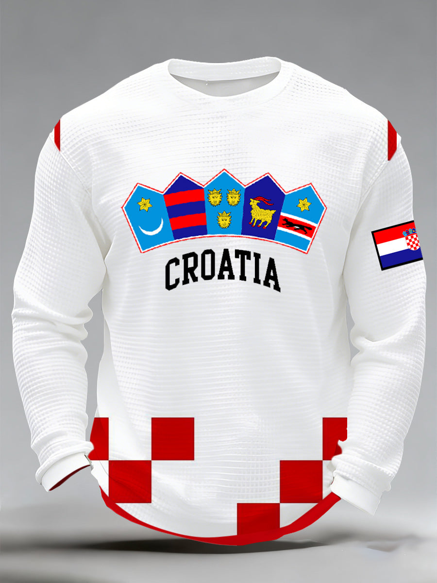 Muška Hrvatska zastava