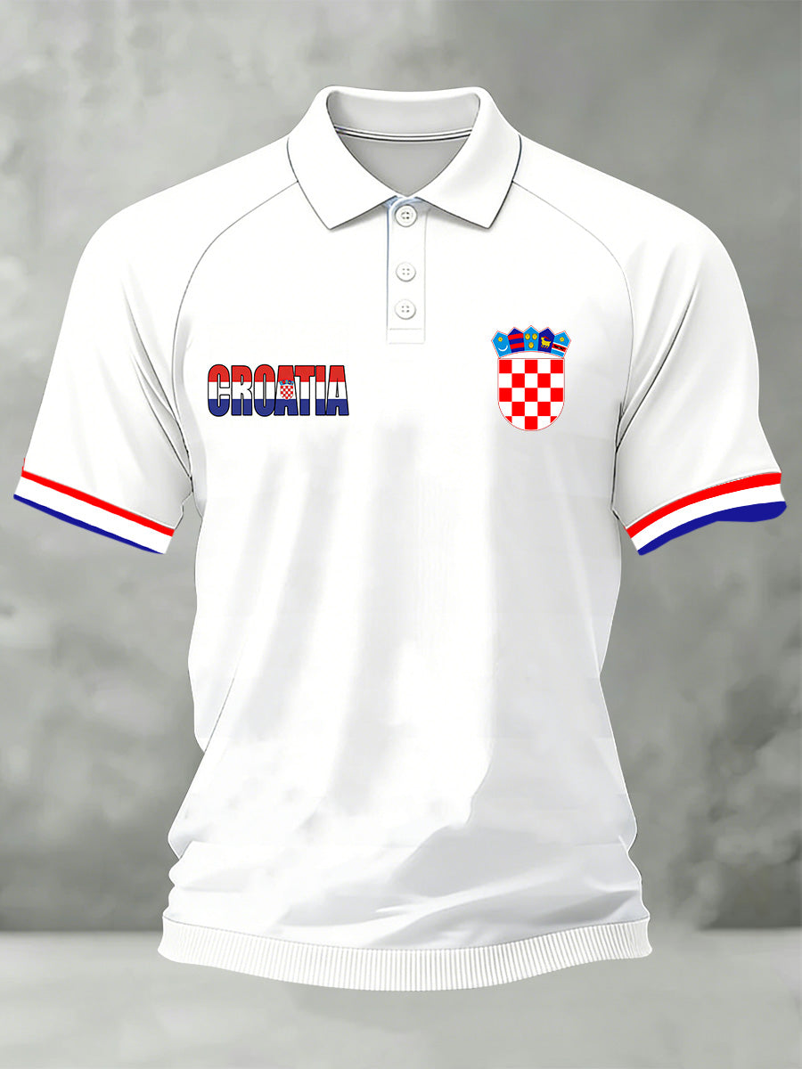 Muška Hrvatska zastava