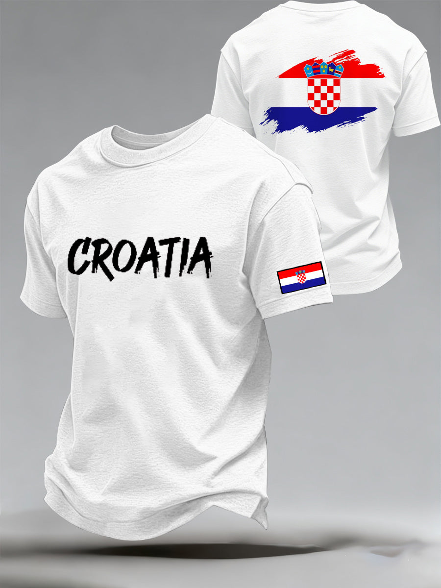 Muška Hrvatska zastava