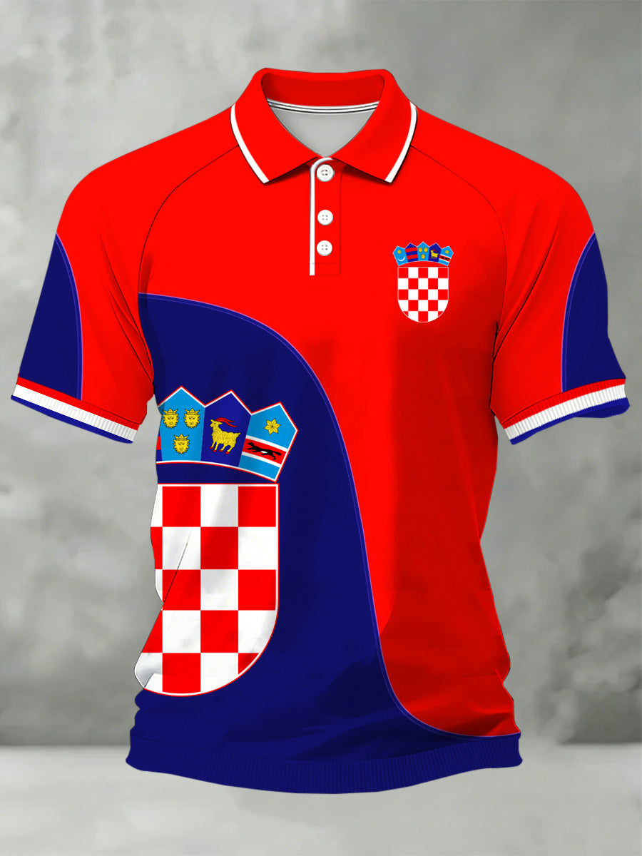 Muška Hrvatska zastava