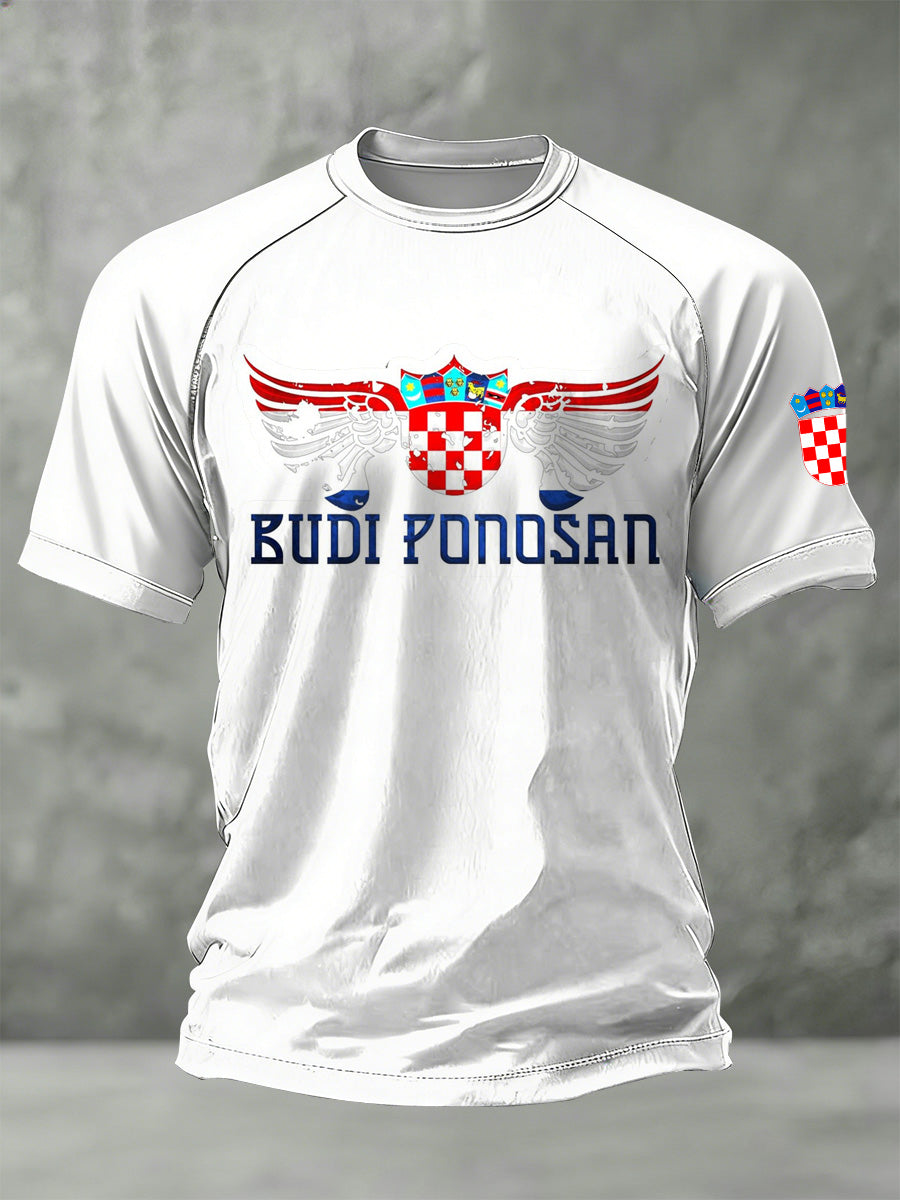 Muška Hrvatska zastava