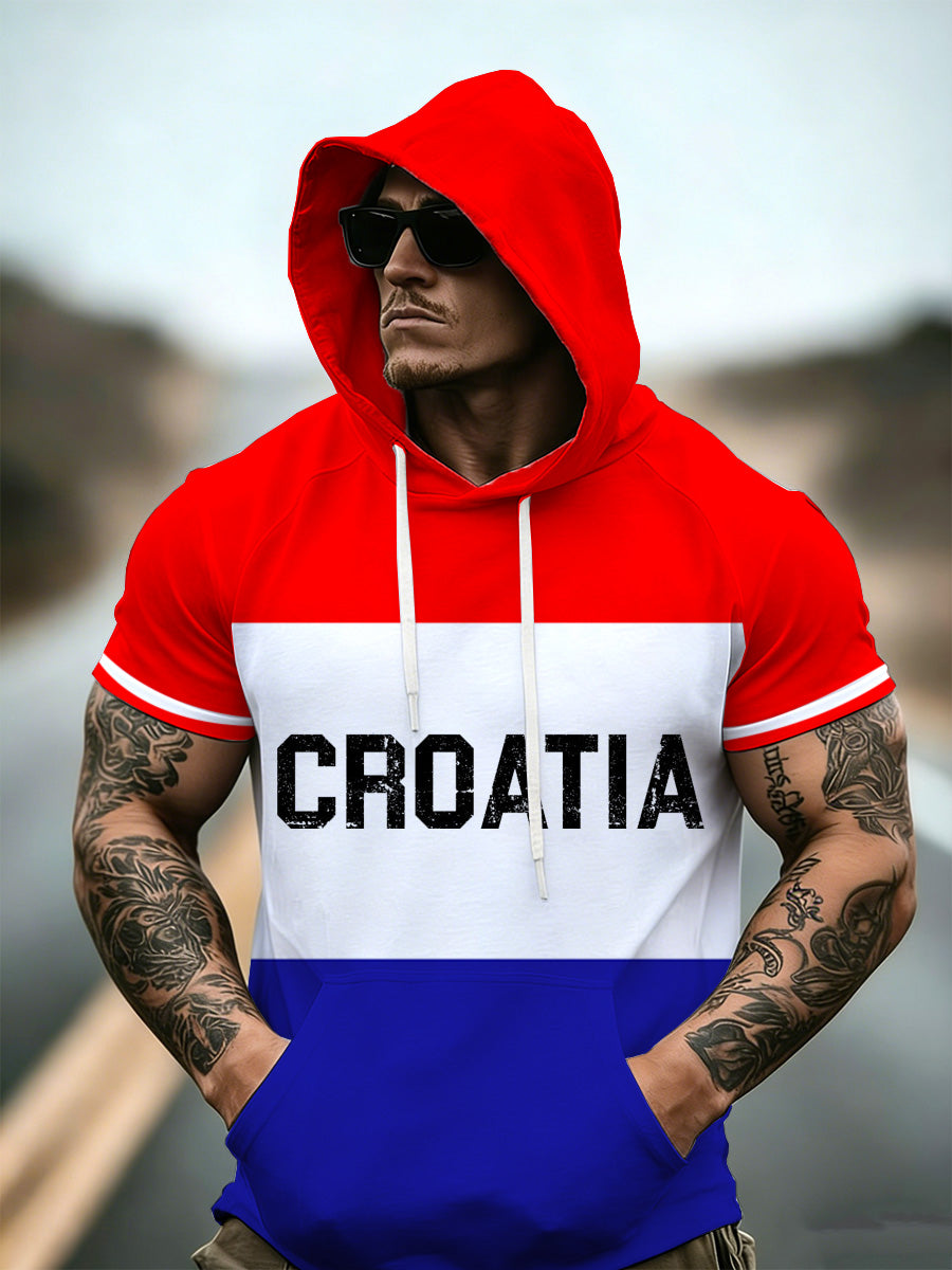 Muška Hrvatska zastava