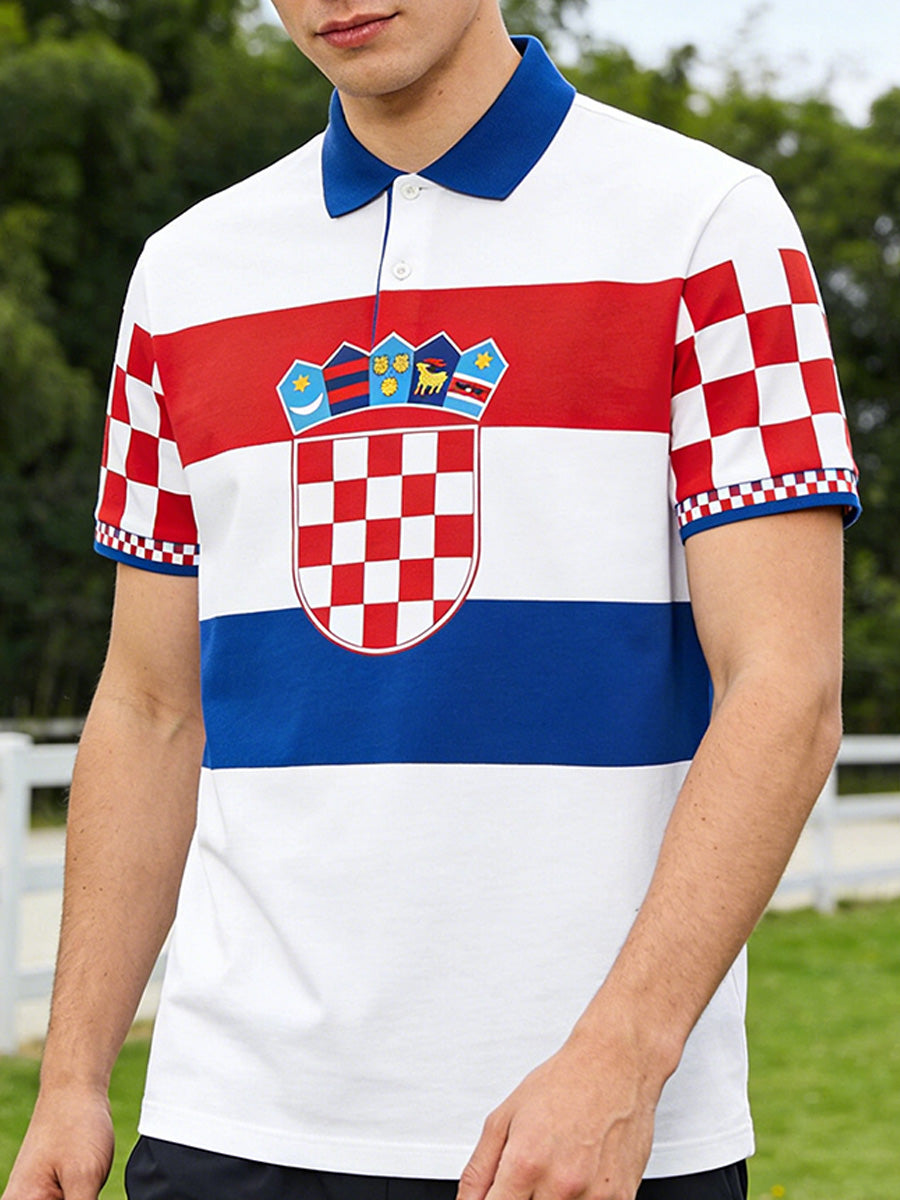 Muška Hrvatska zastava