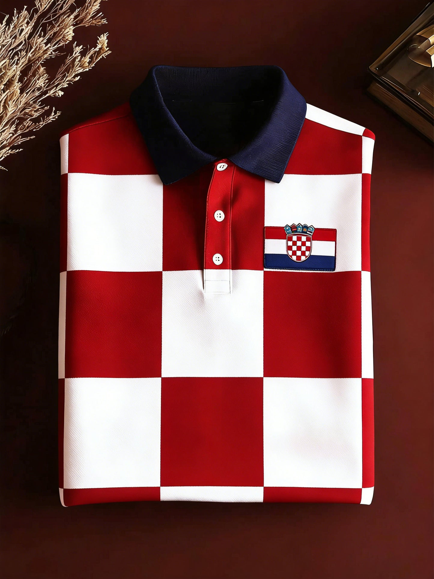 Muškarci Hrvatski zastavni šem Umjetnost Ispis