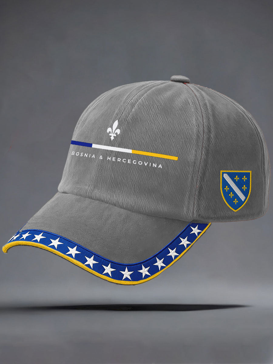 Unisex Bosnia ZMAJEVI Nogometni ljubavnik Tiskani šešir