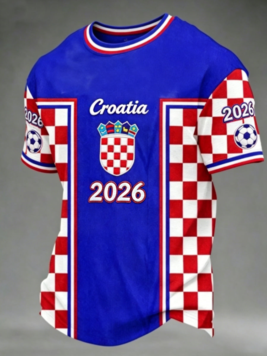 Muška majica Hrvatske za Svjetsko prvenstvo 2026.