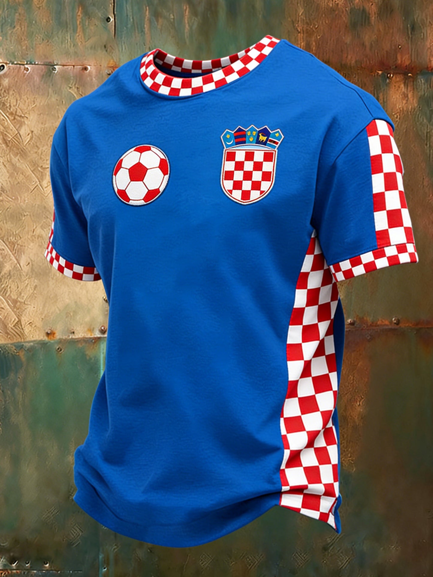 Muška majica kratkih rukava s autentičnim hrvatskim umjetničkim printom