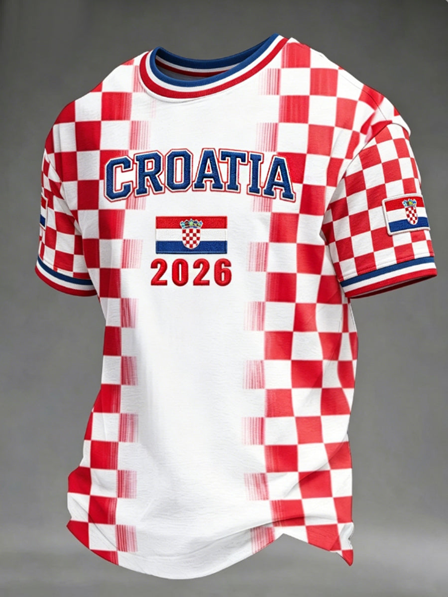 Muška majica Hrvatske za Svjetsko prvenstvo 2026.