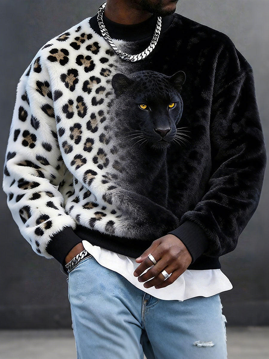 Muški leopard flanele majice.