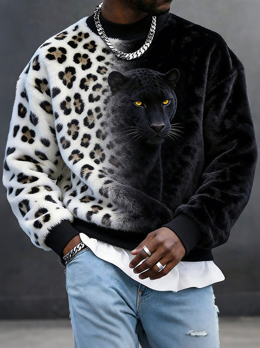 Muški leopard flanele majice.