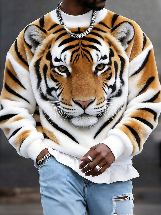 Muški tiger Flanel majice.