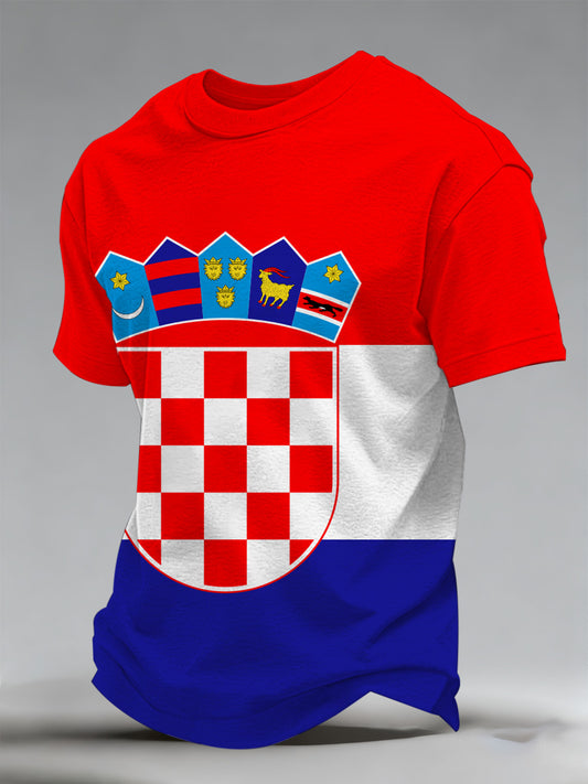 Muška Hrvatska zastava