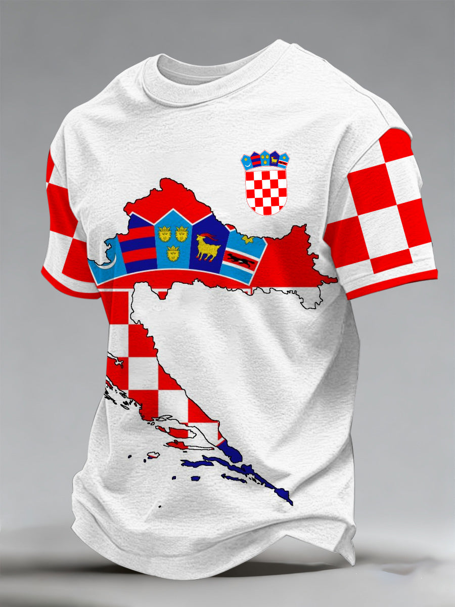 Muška Hrvatska zastava