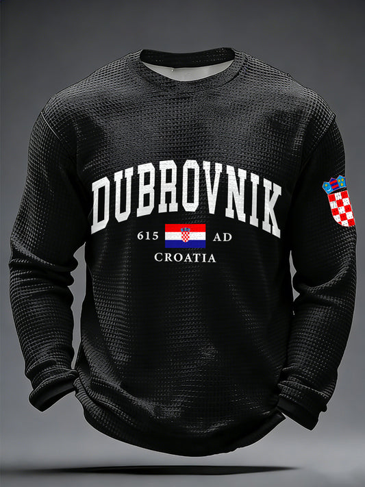 Muška Hrvatska zastava