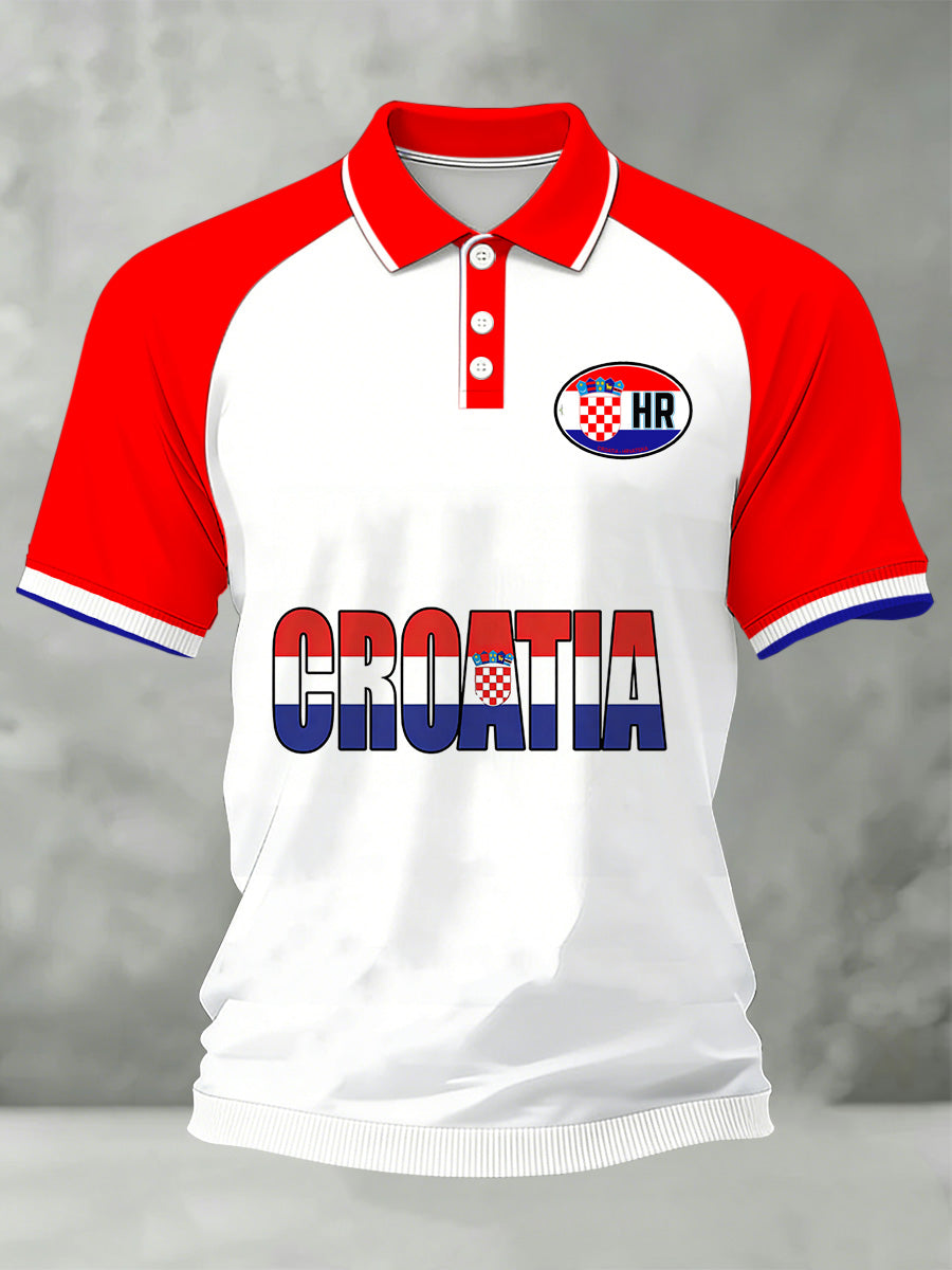 Muška Hrvatska zastava