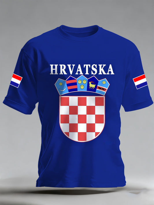 Muška Hrvatska zastava