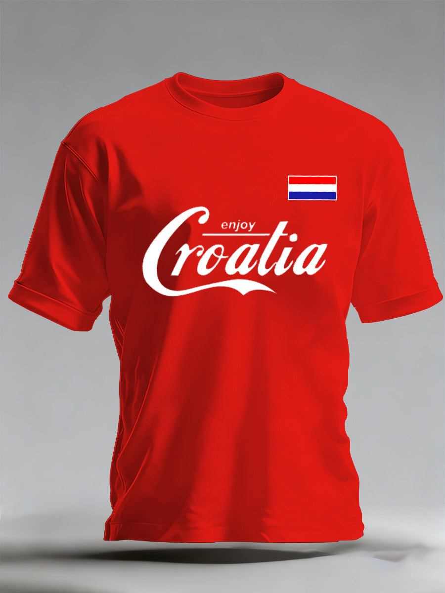 Muška Hrvatska zastava