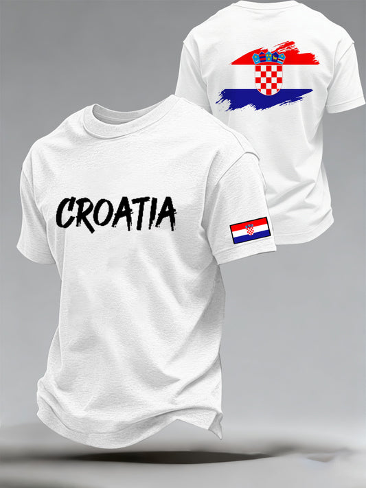 Muška Hrvatska zastava