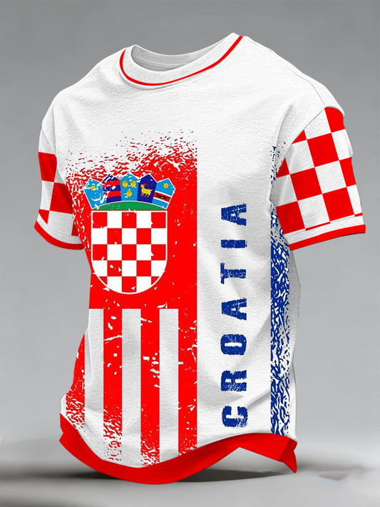 Muška Hrvatska zastava