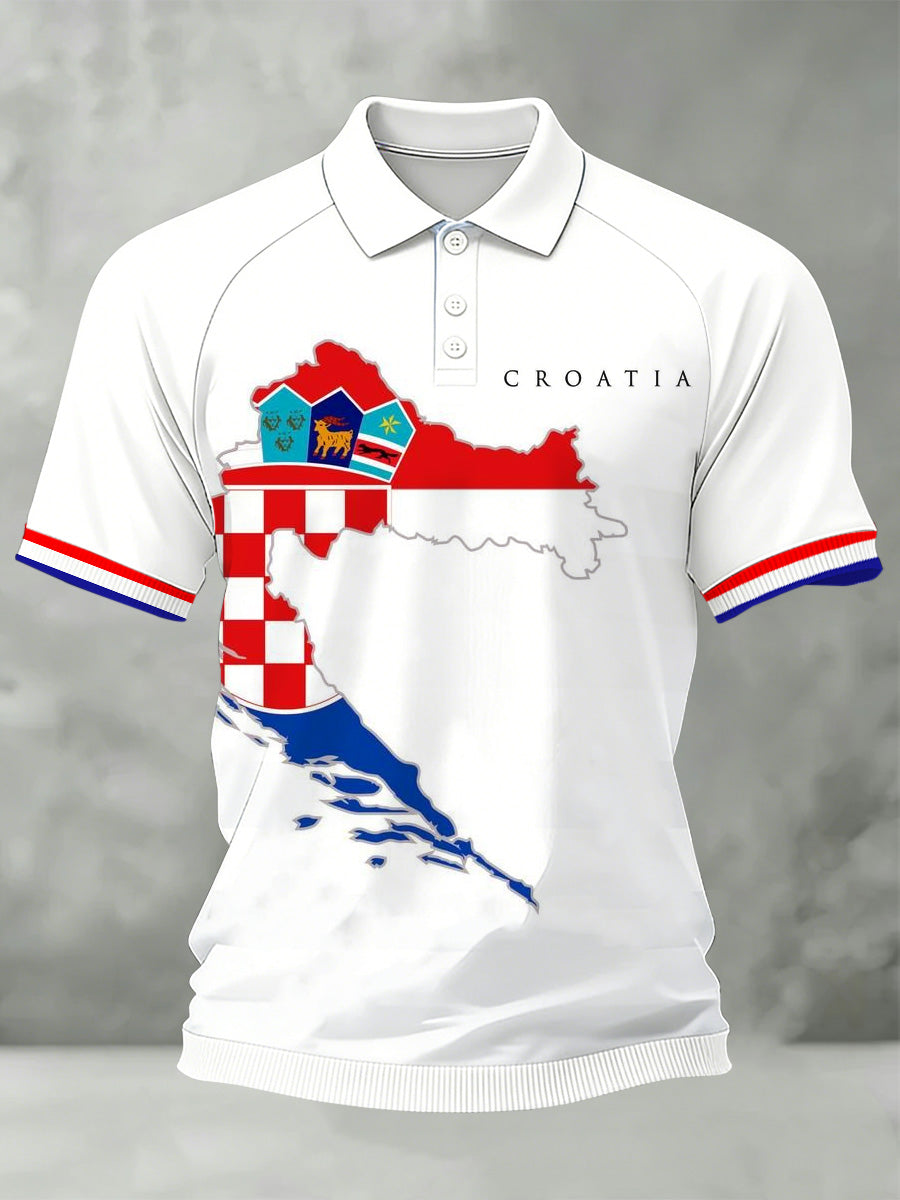 Muška Hrvatska zastava