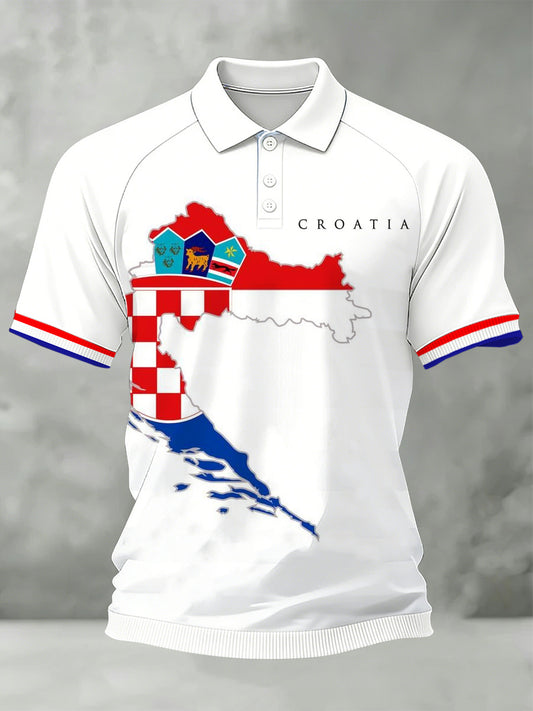 Muška Hrvatska zastava