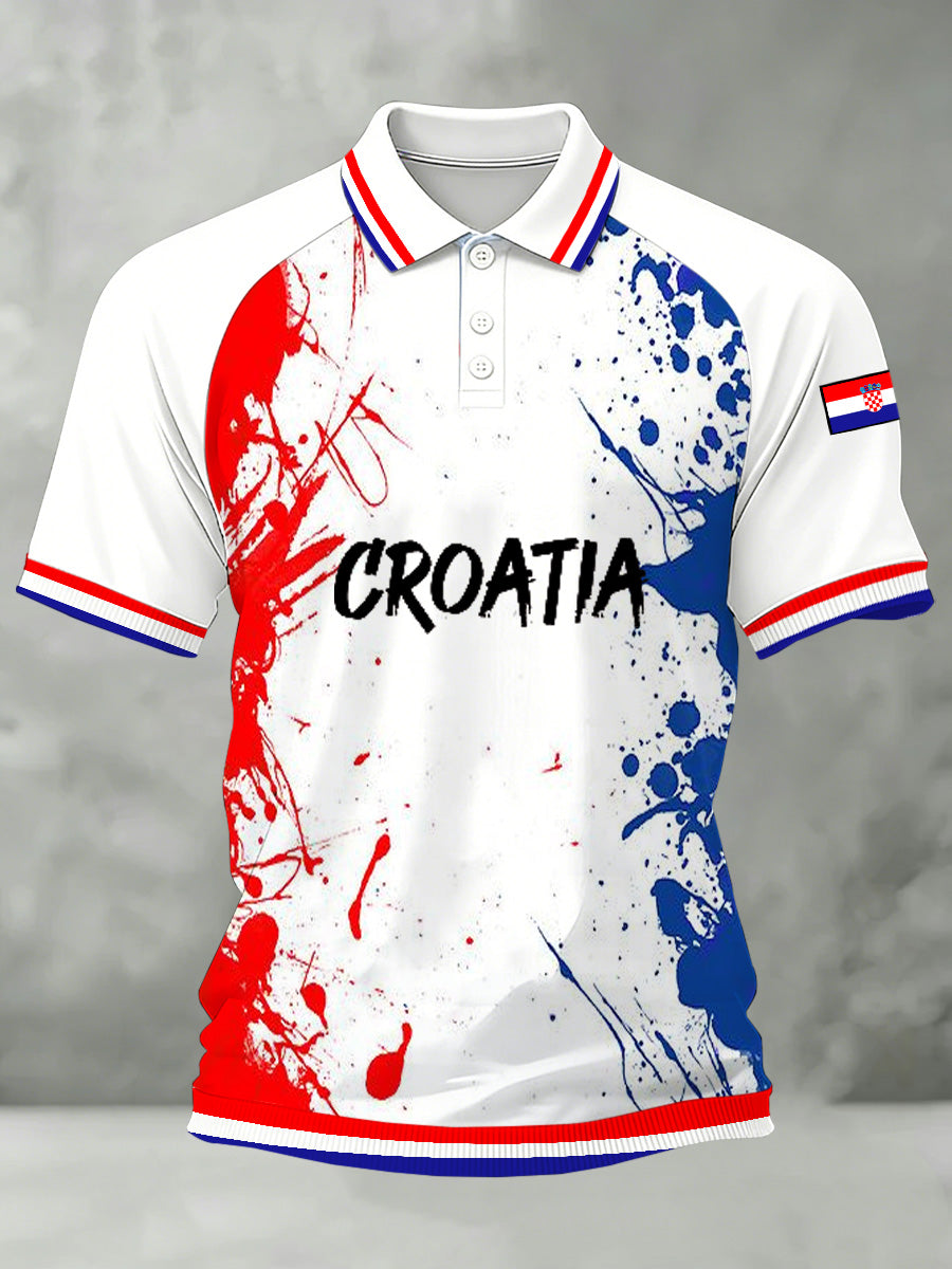 Muška Hrvatska zastava