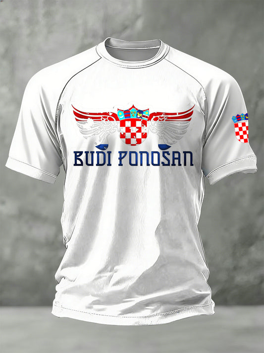 Muška Hrvatska zastava