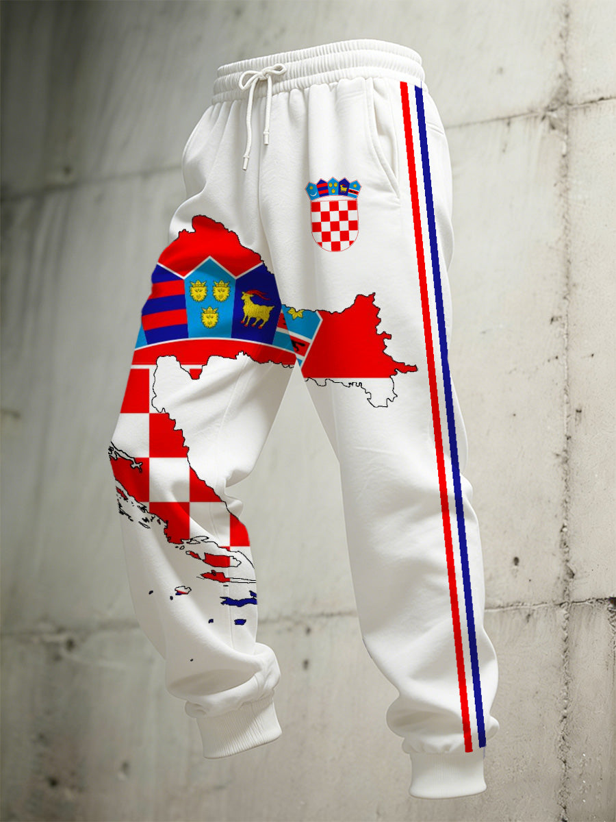 Muška Hrvatska zastava