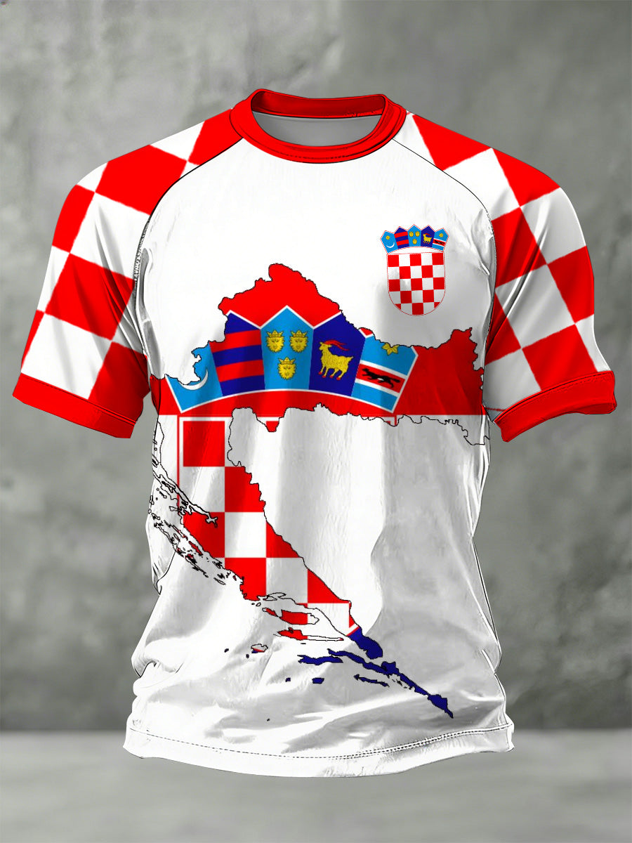 Muška Hrvatska zastava