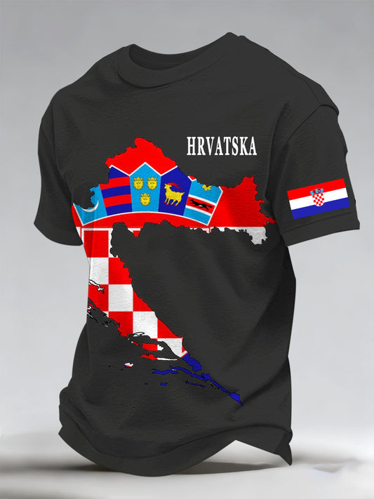 Muška Hrvatska zastava