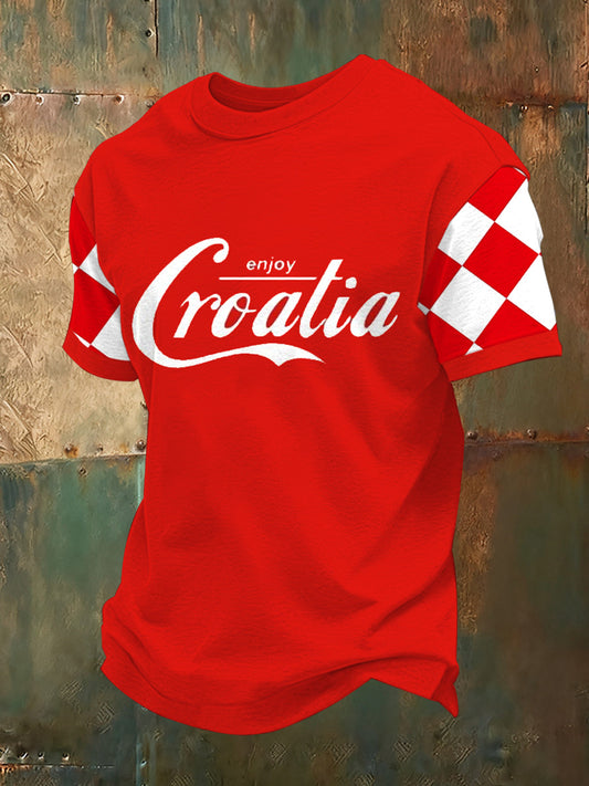 Muška Hrvatska zastava