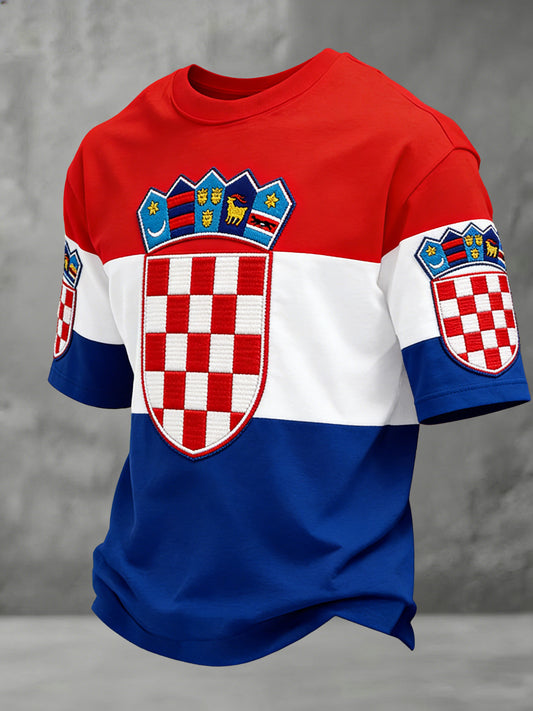 Muška Hrvatska zastava