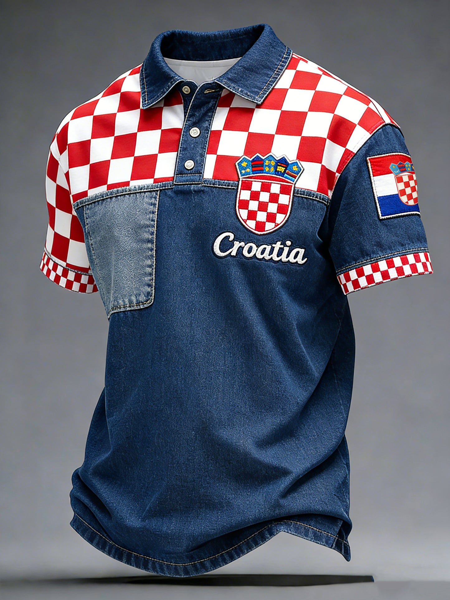 Muška Hrvatska zastava