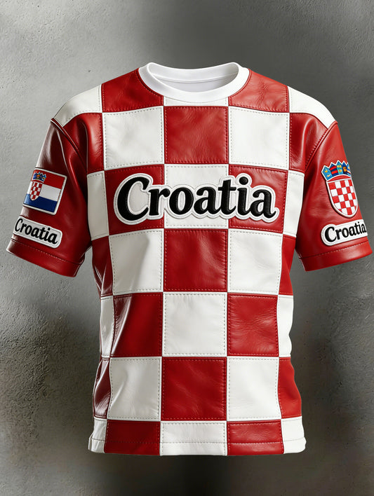 Muška Hrvatska zastava