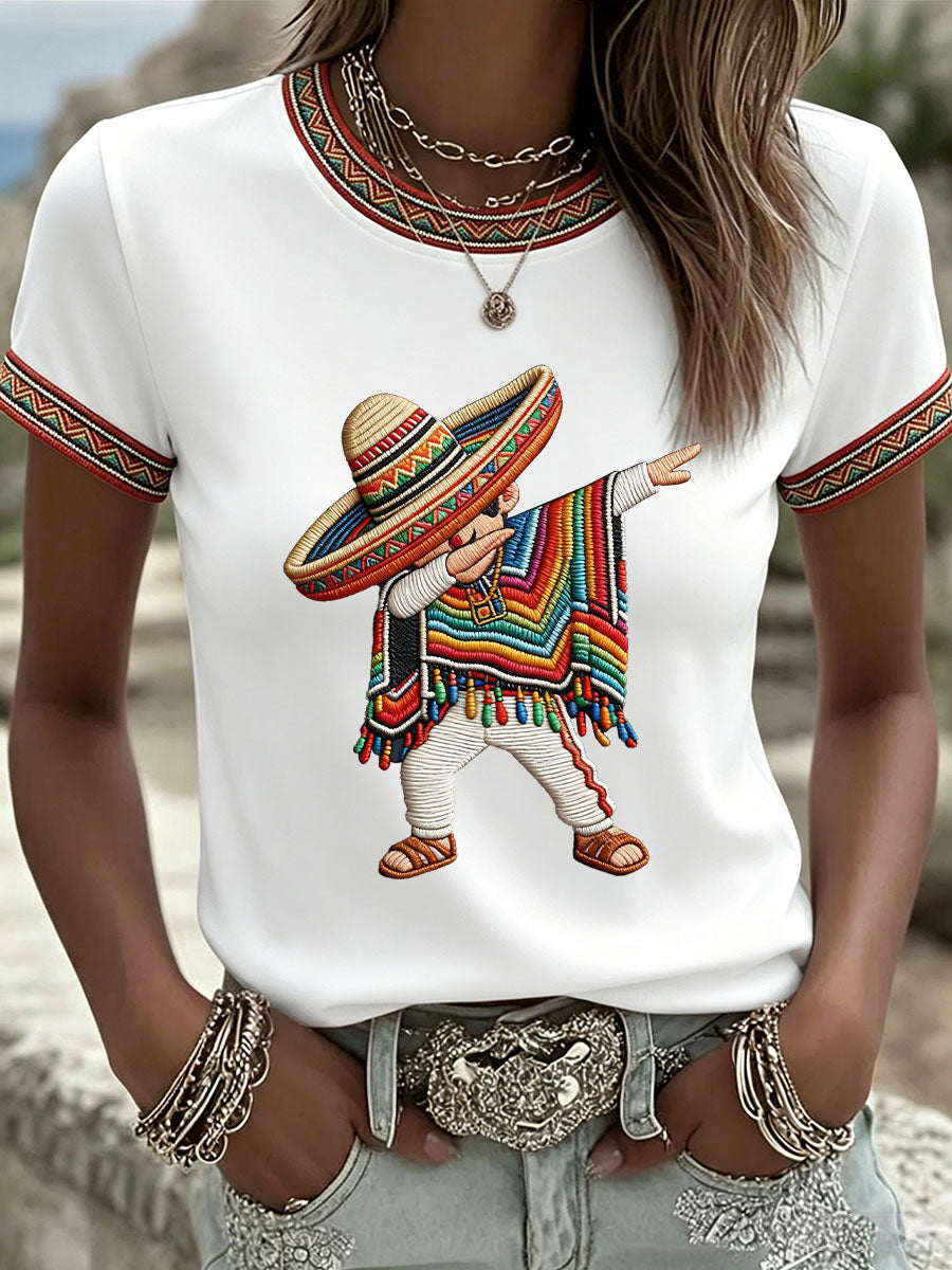 Ženski Cinco de Mayo Ispis slučajne majice