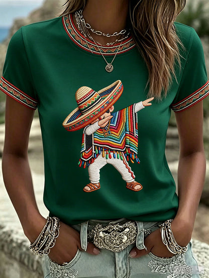 Ženski Cinco de Mayo Ispis slučajne majice