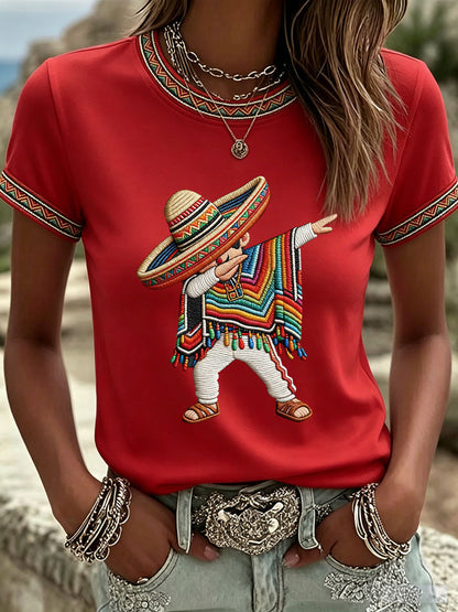 Ženski Cinco de Mayo Ispis slučajne majice