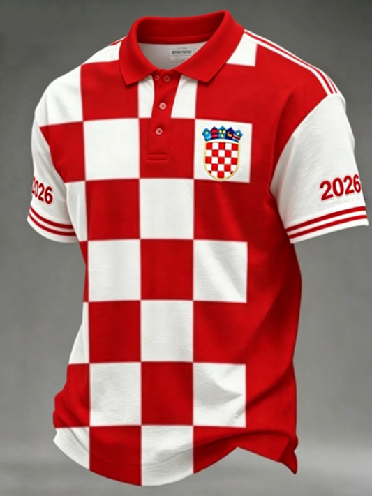 Muškarci Svjetsko kup 2026 polo majica.