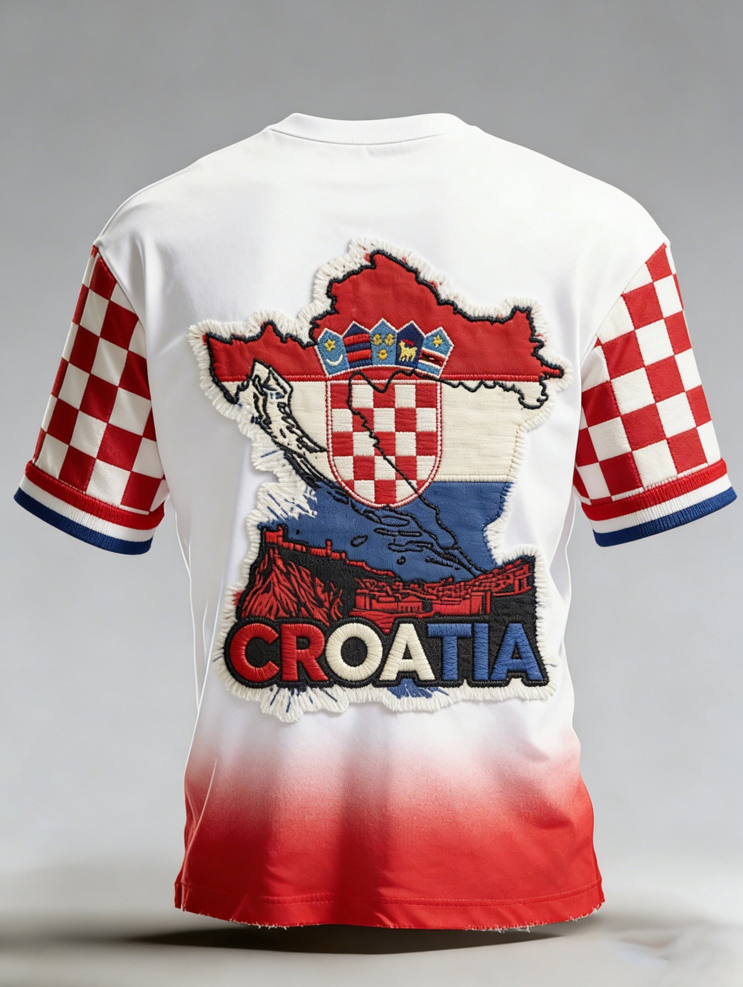 Muška majica kratkih rukava s autentičnim hrvatskim umjetničkim printom