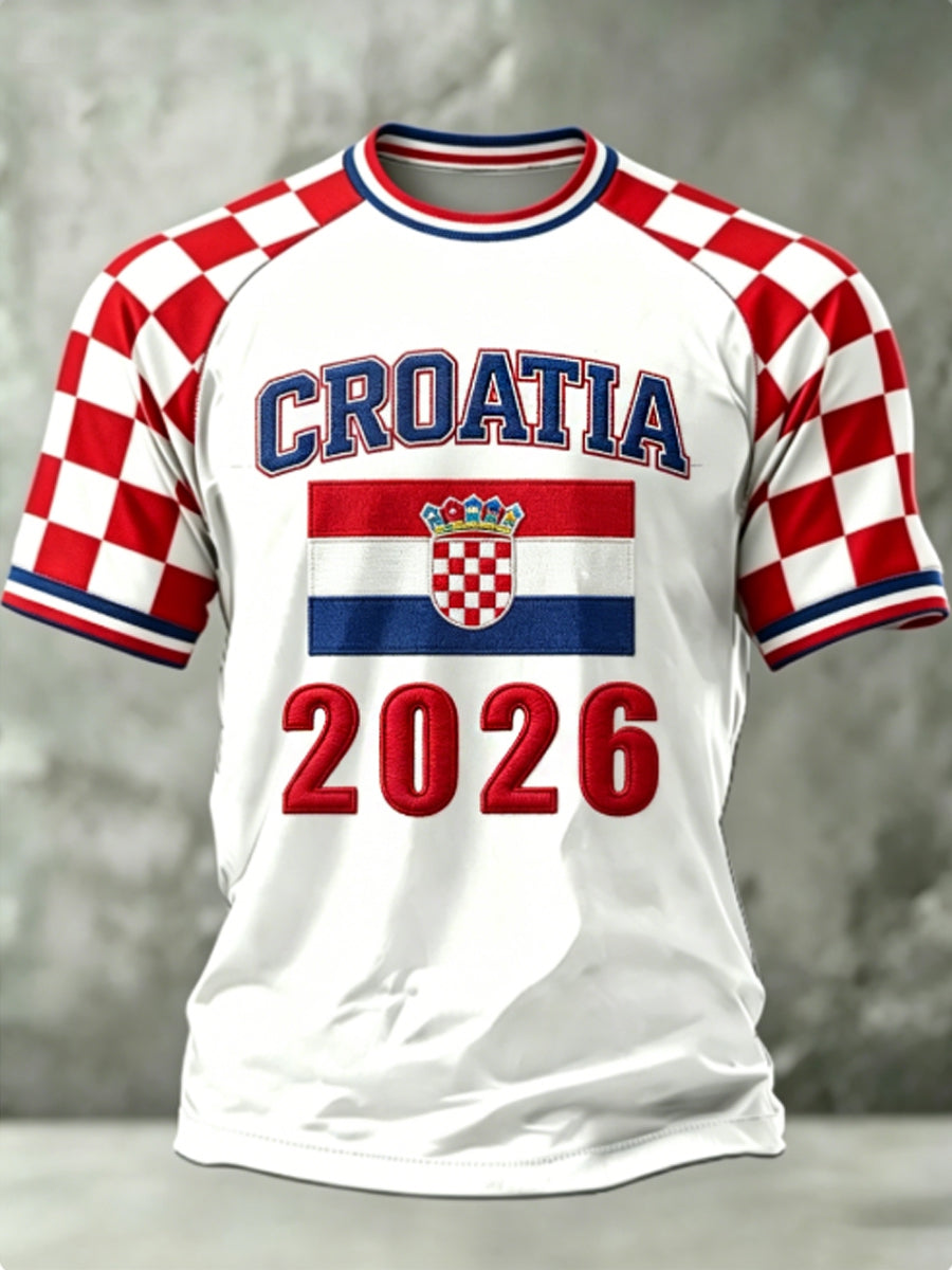 Muška majica Hrvatske za Svjetsko prvenstvo 2026.