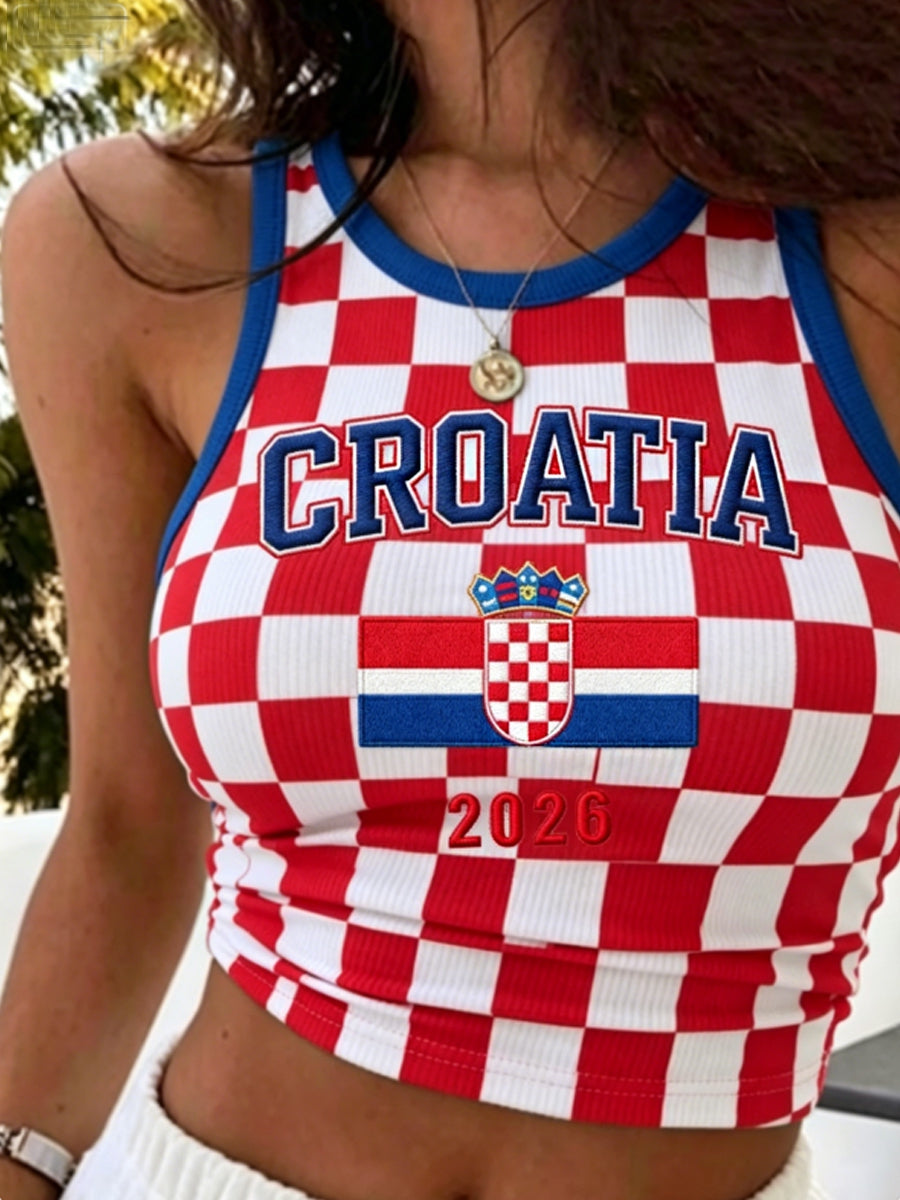 Ženski Vintage Ispis odmor za kupanje kostima
