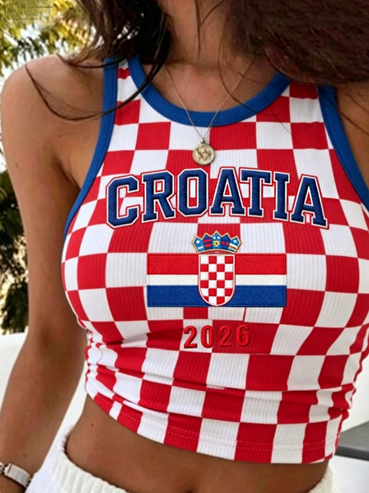Ženski Vintage Ispis odmor za kupanje kostima