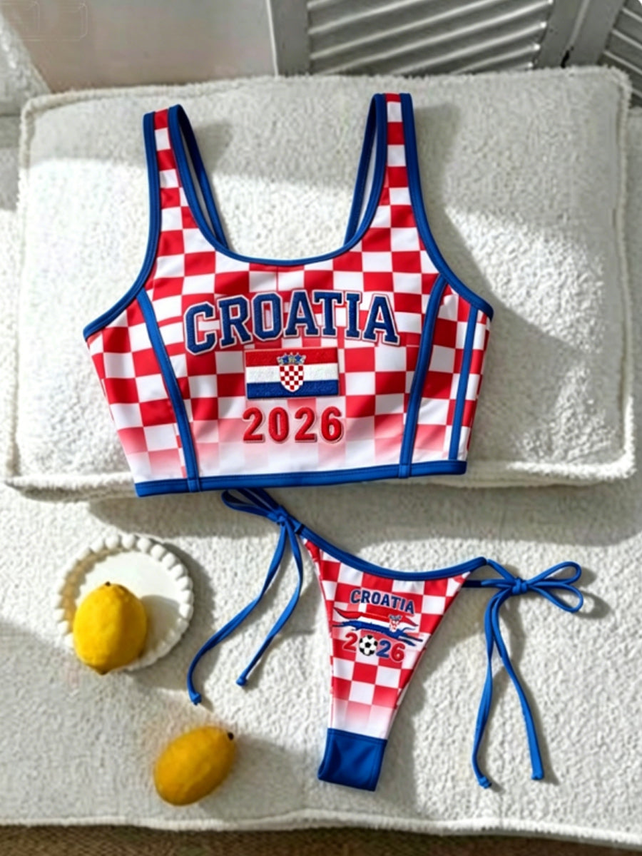 Ženski ljetni dvodijelni bikini set