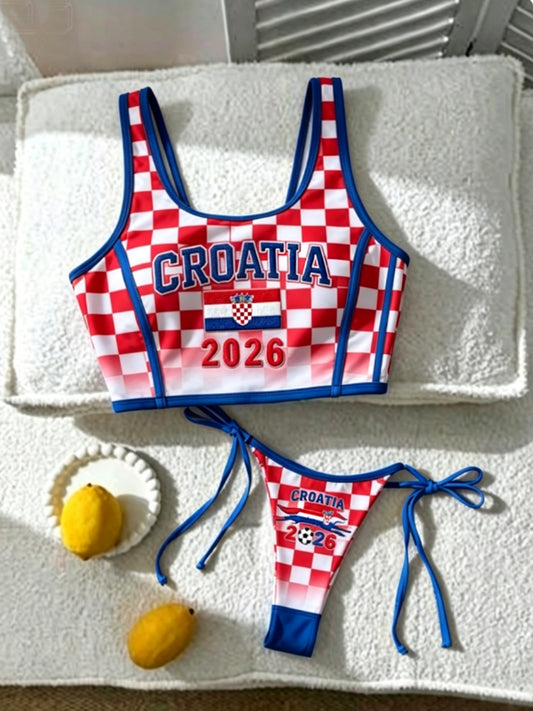 Ženski ljetni dvodijelni bikini set