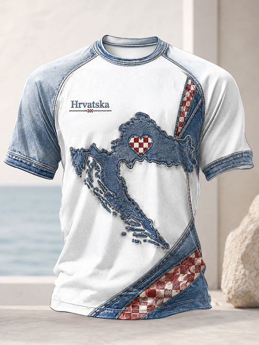 Muška hrvatska zastava