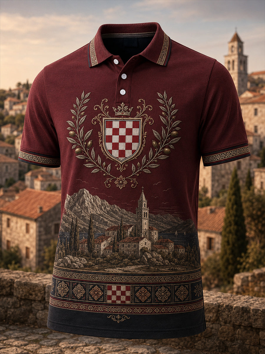 Muška hrvatski okean Komorativna umjetnost Ispis Polo.