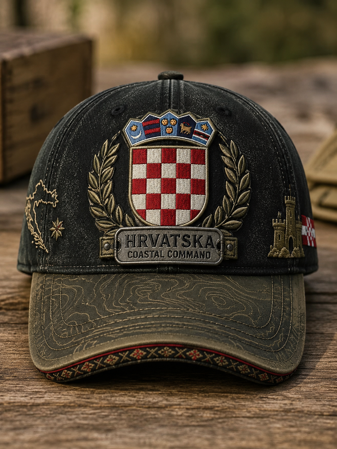 Hrvatska vojna brigada Unisex šešir
