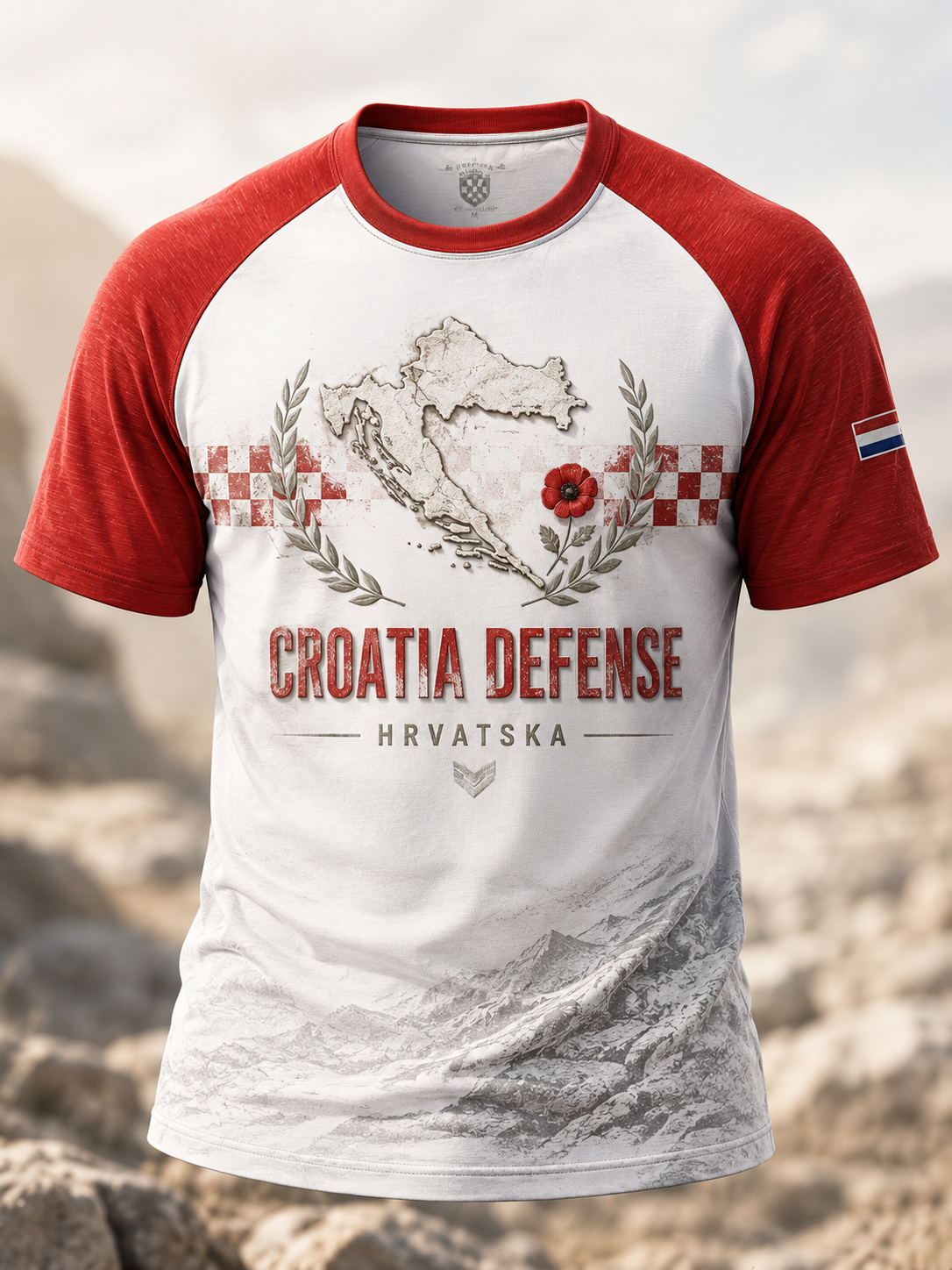 Muška majica kratkih rukava Hrvatske vojske Brigade