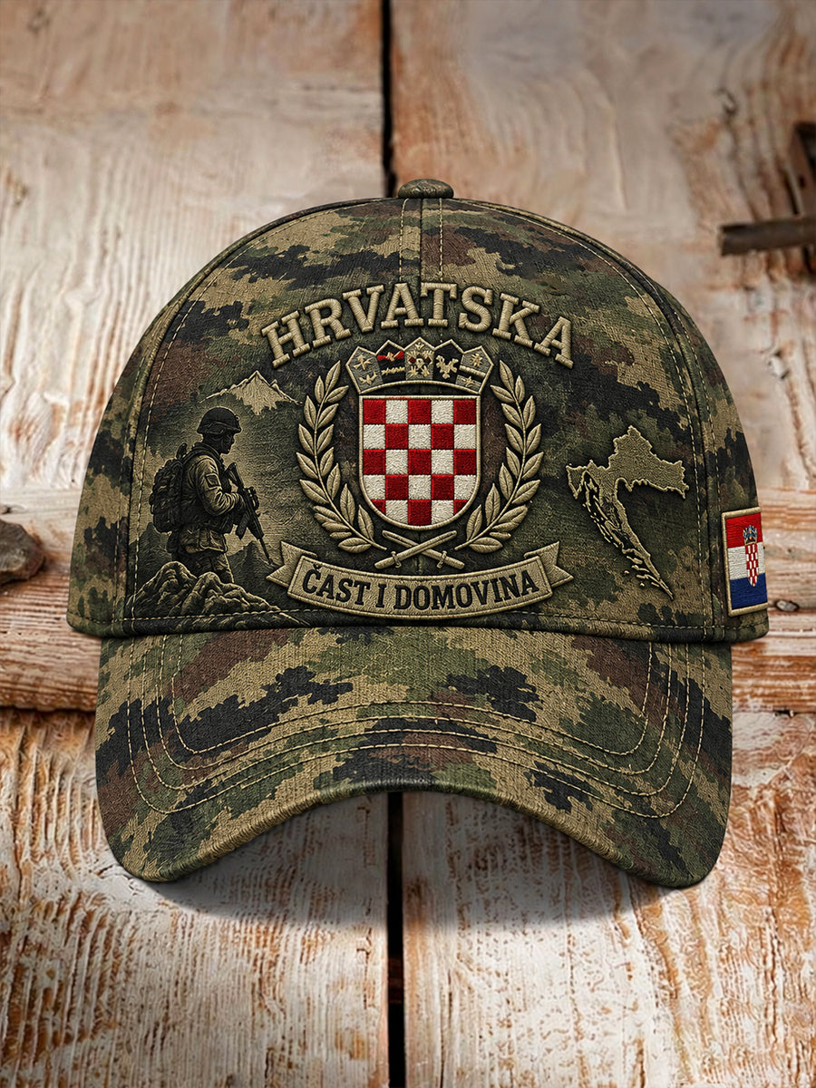 Muška kapica s prigodnim motivom za vojne veterane